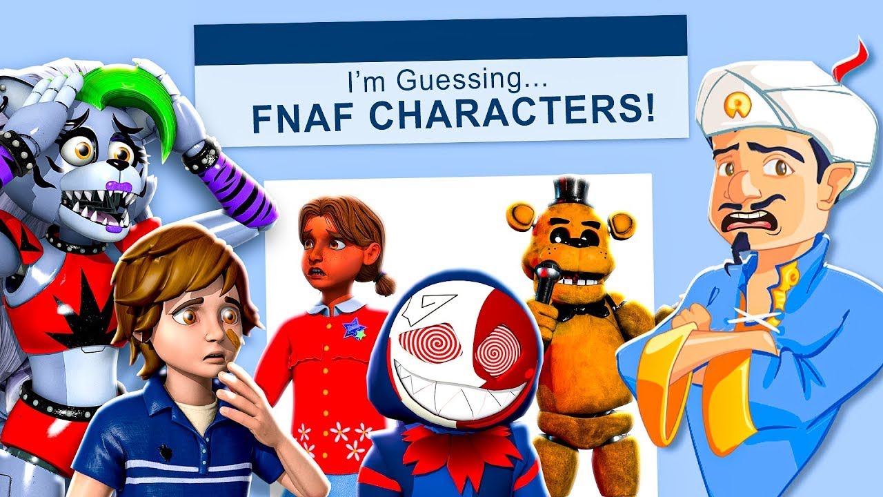 Guess the FNAF Character QUIZ with Roxanne Wolf and Gregory 