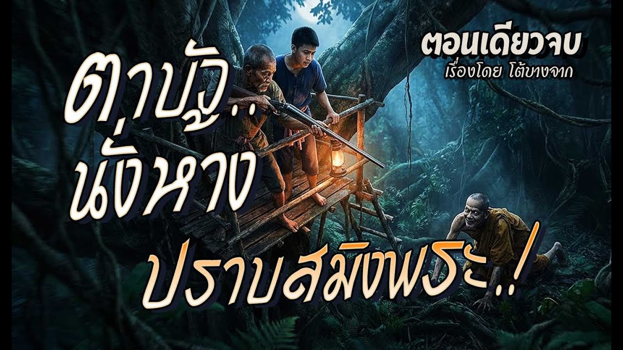 Дядя Буа сидит в охотничьей засидке... и укрощает дух тигра! (История из одной части)