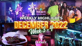 Hubient Lounge Bar Weekly Highlights | December Week 3 & 4