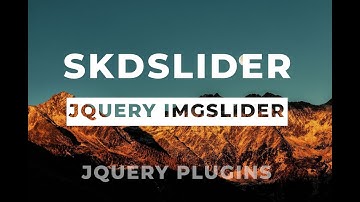 Simple Image Slider Using SKDSlider Slider Plugin | Jquery image slider tutorial