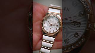 ALIX 2534 silver steel strap analog watch for women