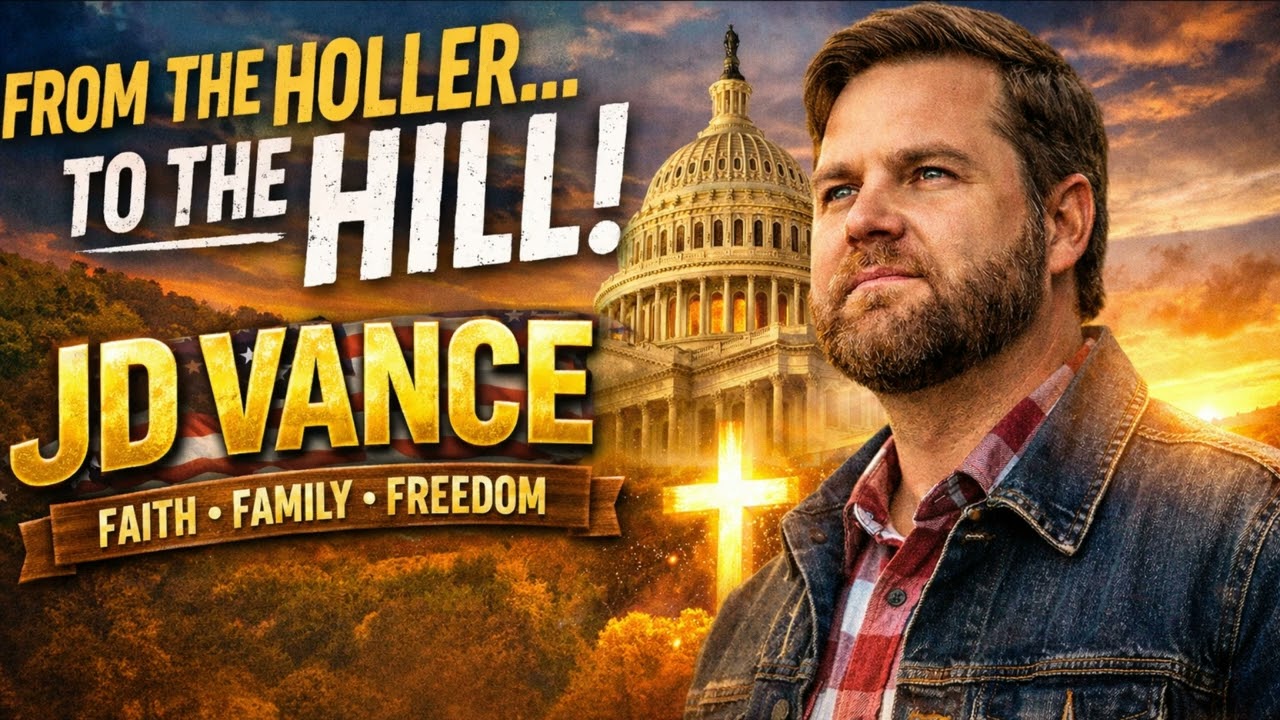 From the Holler to the Hill: JD Vance’s Faith & Freedom Journey 🇺🇸✝️