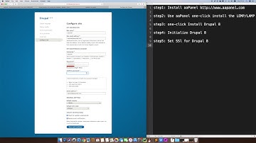 Install drupal8 and make SSL website in Linux - 2019 (Simple & Easy)