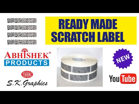 🎨 Easily Make Scratch Cards By Yourself in 6x30, 8x40 Size | AbhishekID.com