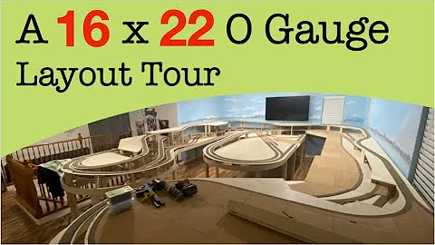 Marc's 16x22 O gauge Layout