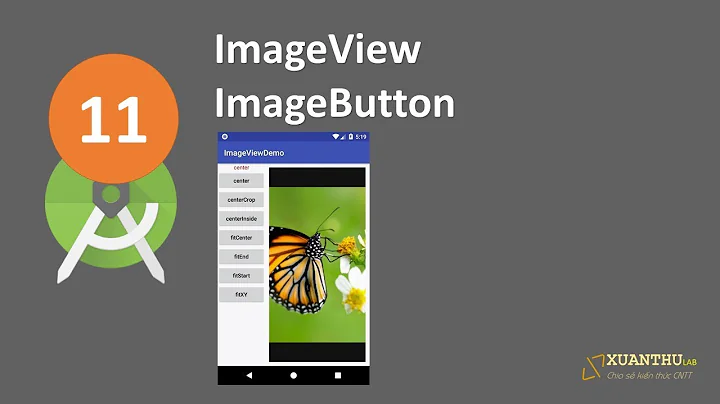 AJ 11: ImageView và ImageButton trong Android