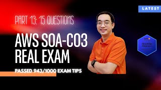 🌟 [Latest] AWS SOA-C03 Real Exam | Part 13: Q116-130 | Security and Automation