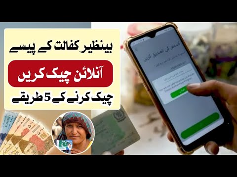 Benazir Income Support Program Check Benazir Income Support Ke Pesy Check Karne ka Tarika | How To Check ...