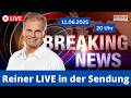 Update Reiner Fülllmich - LIVE in der Sendung - 11.06.2026