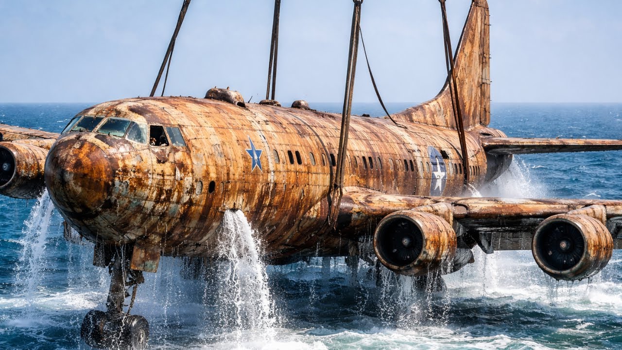Lost for 70 Years… Salvaging & Restoring a WWII B 29 Superfortress Found Beneath the Sea