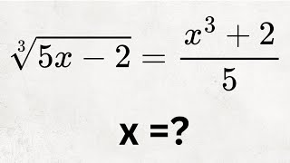 Two Equations. Same Structure. Variables Swapped. Three Roots Fall Out. | Math Olympiad