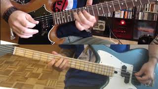 Video thumbnail of "Pedrá (fragmento) - Extremoduro cover guitarra y bajo"