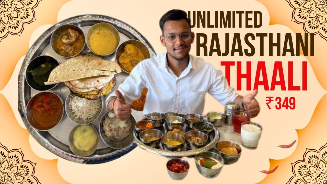 UNLIMITED Rajasthani Thali In Dehradun | Authentic Traditional Food At Rajwada In Just ₹349 😍😍