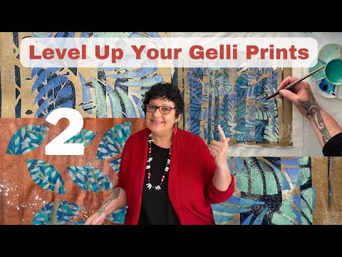 Gelli® Plate Printing on Polymer Clay - Craftcast