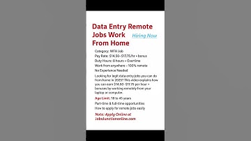 100% Remote Data Entry Jobs | $14–$18/Hour | No Experience Needed