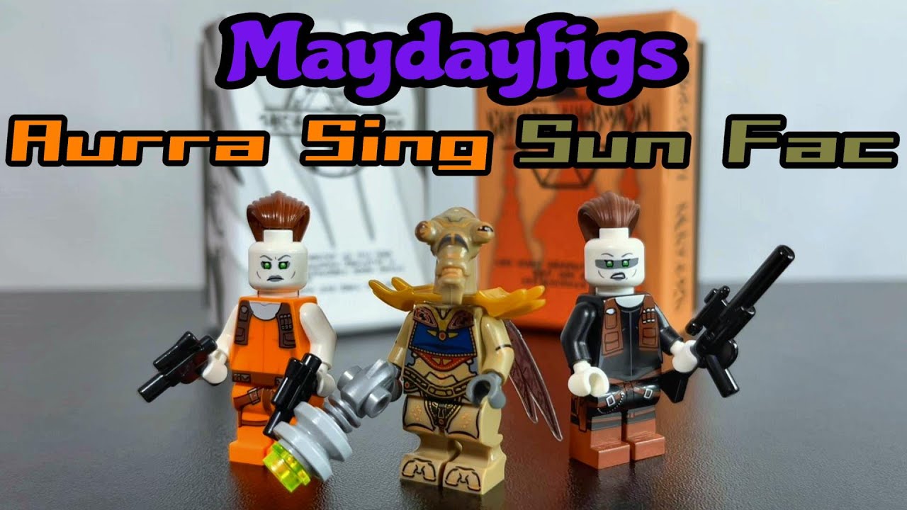レゴ正規品スターウォーズミニフィグオーラ・シングとスギ誰