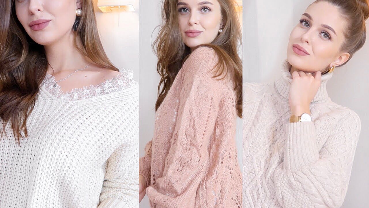 СТИЛЬНЫЕ И УЮТНЫЕ СВИТЕРА НА ЗИМУ 2019❄️ Mango, TopTop, Shein, Stradivarius