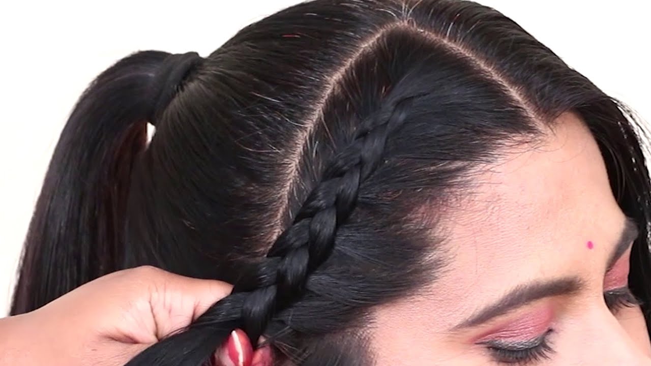 Hairstyles For Homely Girls | Very Simple and Beautiful Long hairstyles For  Girls - YouTube