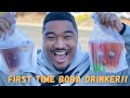 TRYING BOBA For The FIRST TIME EVER!!