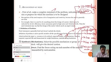 LECTURE 5:General procedure in machine design