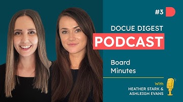 Docue Digest – Board Minutes