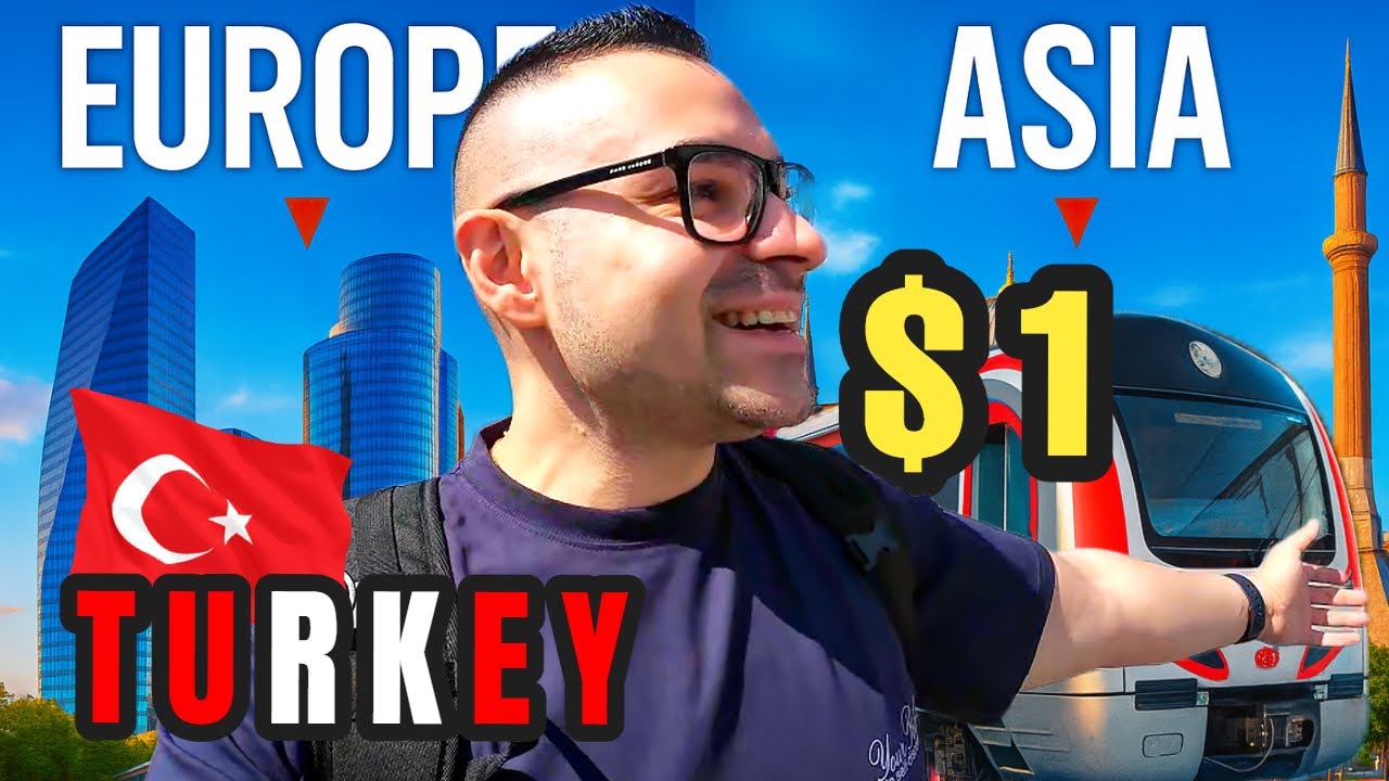 $1 TRAIN from EUROPE to ASIA 🇹🇷