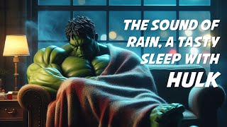 Sleeping with Hulk. The calming sound of rain near the window makes you fall asleep immediately. screenshot 3