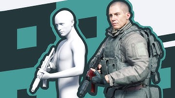 Blender Character Kitbashing - Part 9: Posing in Blender