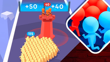 Count Masters - Android iOS Mobile Gameplay - Level 102 to 105