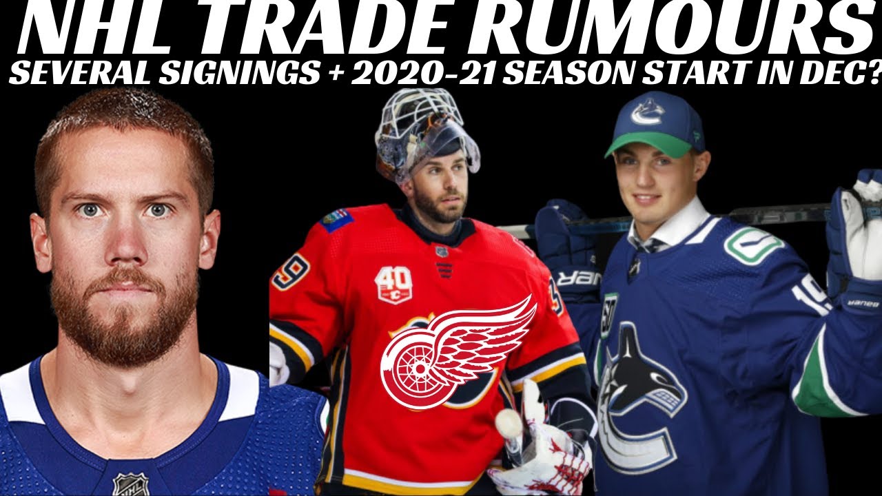 nhl recent signings and trades