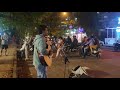 Shakeelmusic street performer at hubtown akruti mira road use earphones