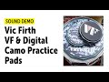 Vic firth  vf  digital camo practice pads  sound demo