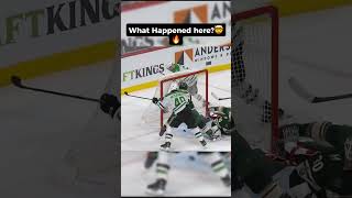 What a SAVE⚡️ #amdkhockey #hockey #nhl #nhlplayoffs #icehockey #goalie #minnesota #save #puck