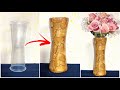 DIY FLOWER VASE | plastic glass vase | best of waste