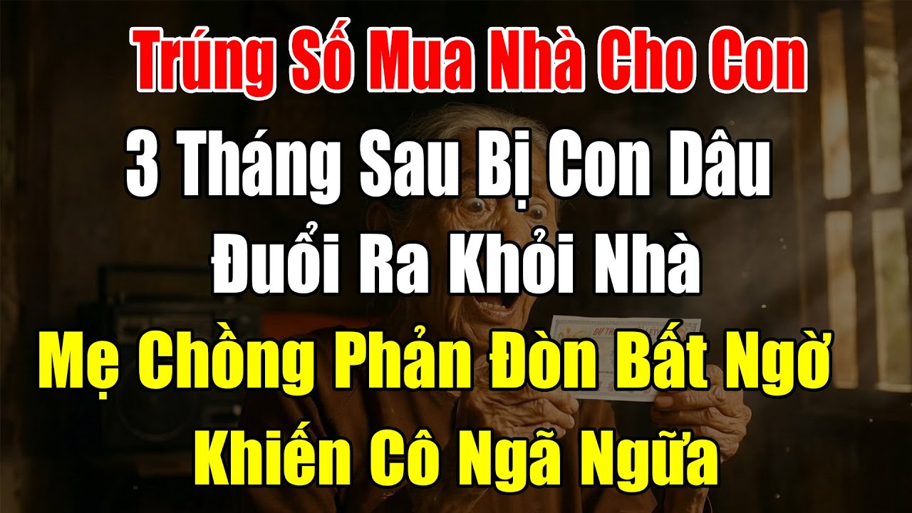 Mẹ Chồng Trúng Số Mua Nhà Cho Con, 3 Tháng Sau Bị Con Dâu Đuổi Khỏi Nhà | CHUYỆN ĐỜI CẢM ĐỘNG