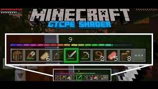RGB Hotbar and EXP bar || Minecraft PE 1.14+