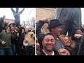 Sylvester Stallone surprises students visiting 'Rocky' statue