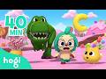 Run, Faster! Hogi and Dinosaur's Colorful Race and Candies｜Dinosaurs for Kids｜ABC Song｜Hogi Pinkfong