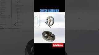🌟 CLUTCH ASSEMBLY Timelapse 🌟 #automobile #solidworks #cad #cadsoftwaretutorial #solidworkstutorial