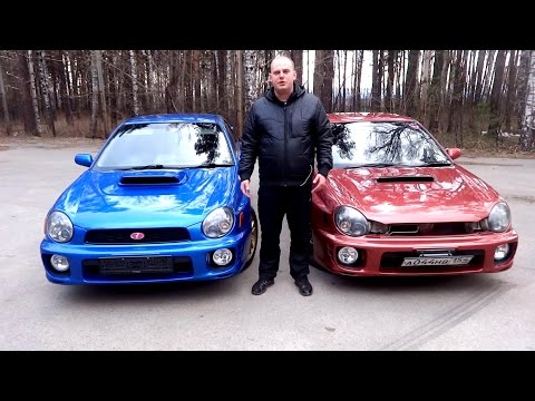 Subaru Impreza WRX vs Subaru Impreza WRX STI. FastTest