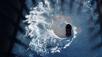 Unreal Engine 5.3 Real-Time Water Simulation with Splash & Foam with Niagara Fluids | RedefineFX