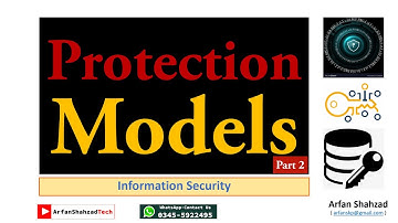 Information Security (04)| Protection Models| part 2| by Arfan Shahzad