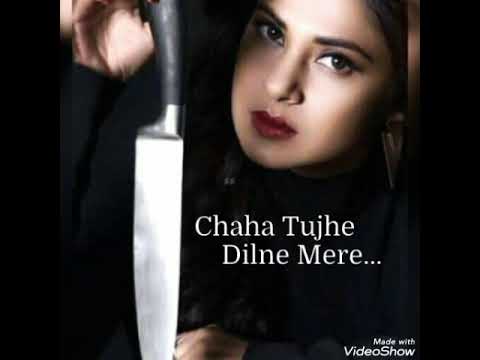 Chaha Tujhe Dilne Mere-lyrics#Beyhadh#Whatsapp status#music lover