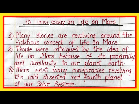 the life on mars essay