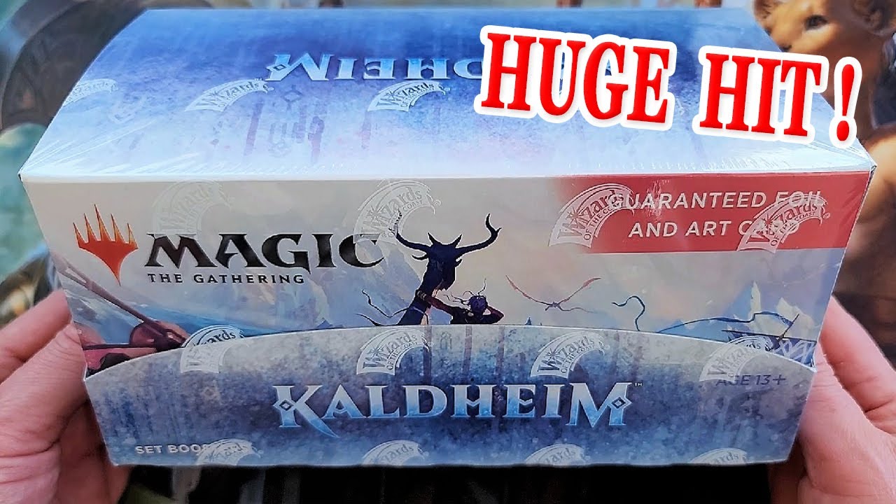NEW FOILS DO NOT LOOK FOILED - KALDHEIM SET BOOSTER BOX