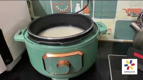 Trải nghiệm chức năng nấu cơm của nồi áp suất đa năng Nineshield KB-618 / Hikari HDM 2022