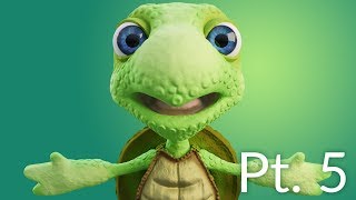 CGC Classic: Creating a Cartoon Turtle Pt. 5 - Rendering (Blender 2.6)