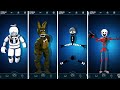 FNAF AR Halloween Animatronics Workshop Animations PART 1 (SFM FNAF)