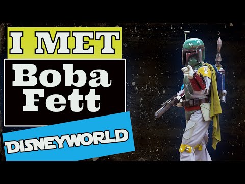 Boba Fett Star Wars Experience Disney's Hollywood Studios