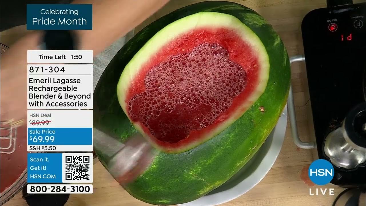 Emeril Lagasse Rechargeable Blender Beyond with Access... YouTube